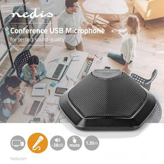 Nedis Microfoon – Bedraad – Voor PC & Laptop – Plug & Play – USB