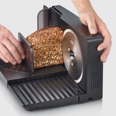 Severin AS 9578 Snijmachine - Compact opvouwbaar model met DC motor - Solingen RVS snijmes