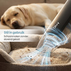 Olvy Kruimeldief - 2 Snelheden - Voor Dierenharen - Kruimelzuiger Snoerloos - Autostofzuiger - Draadloos - Handstofzuiger - Meerdere Opzetstukken
