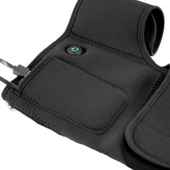 Fysic FHP-180L Warmtebandage knie links - Warmte pad voor de linkerknie - Zwart