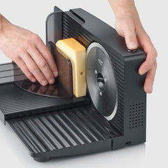 Severin AS 9578 Snijmachine - Compact opvouwbaar model met DC motor - Solingen RVS snijmes