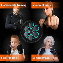 Boxing machine - Boksmachine - Muziek boksmachine - Zwart •