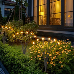 Aigostar 10Q4W - Solar Tuinverlichting - Sfeerverlichting - vuurvliegjes - Zonne Energie - IP44 - Prikspots