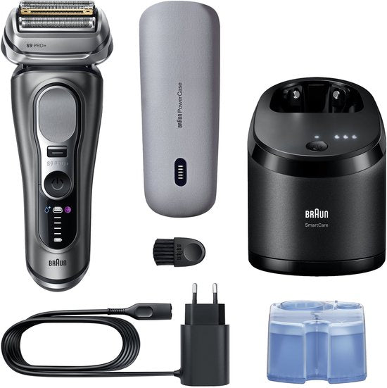 Braun Series 9 PRO+ 9675CC - Elektrisch Scheerapparaat met Trimmer - Ultradunne Precisiescheerbladen - Pro SensoAdapt - SmartCare Center
