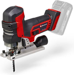Einhell Professional Accu Decoupeerzaag TP-JST 18/135 Li BL Solo - Power X-Change - 18 V/Li-ion - Slaghoogte: 26 mm - Versteksneden: max. 45° - Incl. 3 zaagbladen - Excl. accu en lader