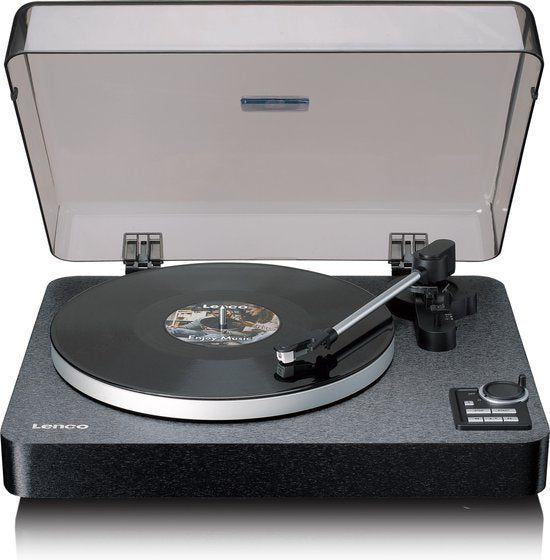 Lenco Platenspeler - Bluetooth en Voorversterker - LBTA-165BK - Zwart