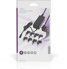Nedis Notebook-Adapter - GaN - 65 W - 5 / 9 / 12 / 15 / 20 V DC - 2.4 / 3.0 / 3.25 A - Apparaat: Notebook / Smartphone / Tablet - Euro / Type-C (CEE 7/16)