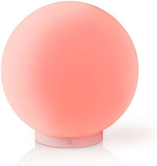 Nedis SmartLife Sfeerverlichting - Wi-Fi - Rond - - 360 lm - RGB / Warm tot Koel Wit - 2700 - 6500 K - 5 W - Glas - 1 Stuks
