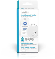 Nedis SmartLife Keyfinder - Batterij Gevoed - 1x CR2032 - Bluetooth versie: 4.0 - Batterijlevensduur tot: 1 Jaar - Wit - 1 Stuks
