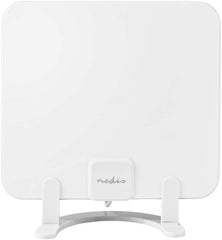 Nedis Binnenantenne - Actief - FM / UHF / VHF - Ontvangstbereik: 0-25 km - LTE700 - Versterking: 30 dB - ABS - Wit