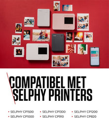 Canon RP-108 - Instant fotopapier - Inkt/papierset - Voor SELPHY CP-printers - Origineel - 10 x 15 cm formaat - 108 sheets •