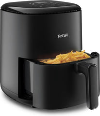Tefal Easy Fry Compact EY1458 - Airfryer 3L - 1300W - 10 Programma's - 70% Energiebesparing - Compact Design - Zwart