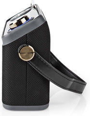Nedis DAB+ Radio - Tafelmodel - DAB+ / FM - 2.40 " - Kleurenscherm - Batterij Gevoed / Netvoeding - Digitaal - 24 W - Bluetooth - Koptelefoonoutput - Wekkerfunctie - Slaaptimer - IP20 - Handvat - Zwart