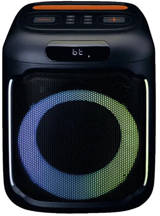 Karaoke set voor volwassenen - 1 Microfoon - Zwart - Lenco - ML-PA-BT-01-BK •