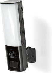 Nedis SmartLife Camera voor Buiten - Omgevingslicht - Full HD 1080p - IP65 - Cloud Opslag (optioneel) / microSD (niet inbegrepen) / Onvif - 100 - 240 V AC - Bewegingssensor - Nachtzicht - Zwart •