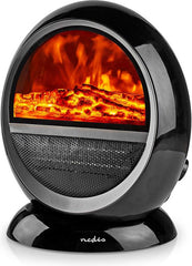 Nedis Keramische Ventilatorkachel – 1000 / 1500 W – Elektrische Verwarming – Instelbare thermostaat – Swingfunctie