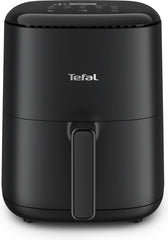 Tefal Easy Fry Compact EY1458 - Airfryer 3L - 1300W - 10 Programma's - 70% Energiebesparing - Compact Design - Zwart