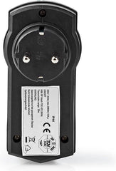 Nedis RF-stekker - Mesh / RF, frequentie 433 MHz - IP44 - 3680 W - Randaarde stekker / Type F (CEE 7/7) - -20 - 50 °C - Groen / Zwart