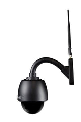 Alecto DVC-255IP - Op afstand beweegbare outdoor wifi camera - Zwart