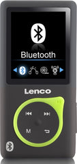 MP3 Speler met Bluetooth - Inc. 8GB SD - Groen - Lenco XEMIO-768 •