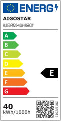 Aigostar 10R2R - Plafonniere met ventilator - LED RGBW - Ø 50cm - 6 Standen - Dimmer - Afstandsbediening - Plafondventilator - 55W - Zwart •