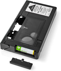 Nedis VHS-converter, plug & play, conversie VHS-C naar VHS, zwart