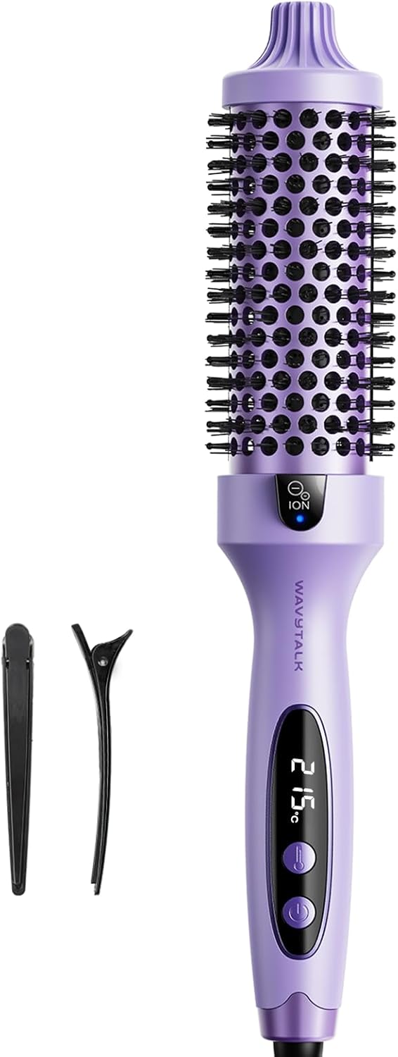 Thermal Brush - Blowout Brush - Krultang - Paars - Wavytalk