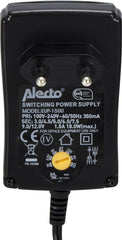 Alecto EUP-1500 - Universele adapter - Met koppelstukjes - 1500 mA - Zwart •