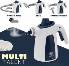 Handstoomreiniger - Handstomer - Stoomreiniger - 1050W - Wit - SUPERLEX