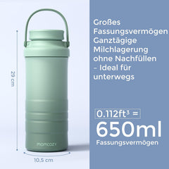 Melkkoeler voor Onderweg - Draagbare Moedermelkkoeler - 650ml - Momcozy