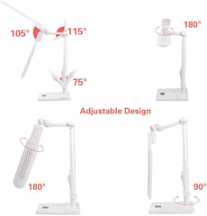 Tafellamp - Bureaulamp - Leeslamp - Wit - Aigostar