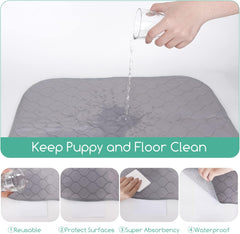 Puppy Training Pads - 60x54 cm - 3 stuks - Wasbaar - Nobleza