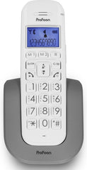 Profoon PDX-2608 Big button DECT telefoon - Groot display, grote toetsen - luid gespreksvolume •