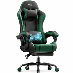 Ergonomische Bureaustoel -  Office Chair - Gamestoel - Volwassenen - Zwart/Groen - HLDIRECT