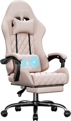 Ergonomische Bureaustoel -  Office Chair - Gamestoel - Volwassenen - Roze - SOLAVERO