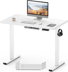 Zit sta bureau - Elektrisch - Verstelbaar - 100 x 60 cm - Q1EW - FLEXISPOT
