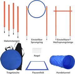 Agility voor de hond - Hondentunnel -  Honden Training - NAIZY •