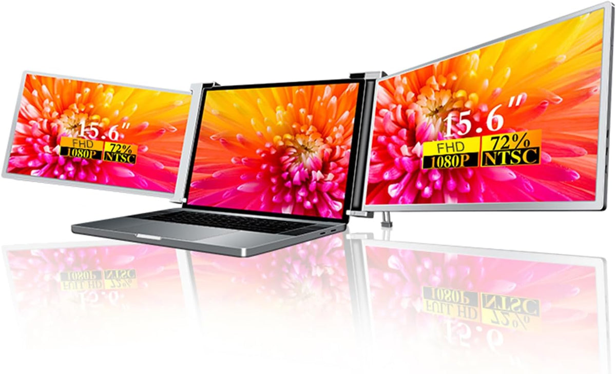 Dubbele draagbare monitor - 15,6 inch - 1920x1080 - YIWENG