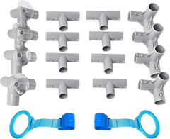 Grondbox - Baby box - Kinderbox - Babybox - Speelbox - 127x127 cm - Grijs- Froadp