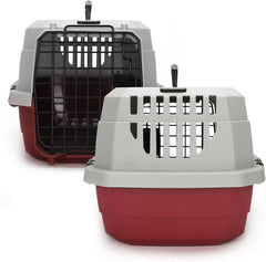 Reisbench - Reismand - Transportbox - Kat & Hond - 47x31x26 cm - Rood - Nobleza