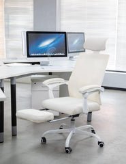 Ergonomische Bureaustoel -  Office Chair - Gamestoel - Volwassenen - Beige - UEV