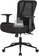 Ergonomische Bureaustoel -  Office Chair - Gamestoel - Volwassenen - Zwart - UEV