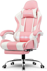 Ergonomische Bureaustoel -  Office Chair - Gamestoel - Volwassenen - Roze - GTPLAYER