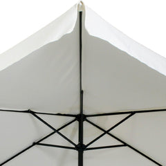 Stokparasol - Parasol 300 cm - Tuinparasol - Creme - Miadomodo