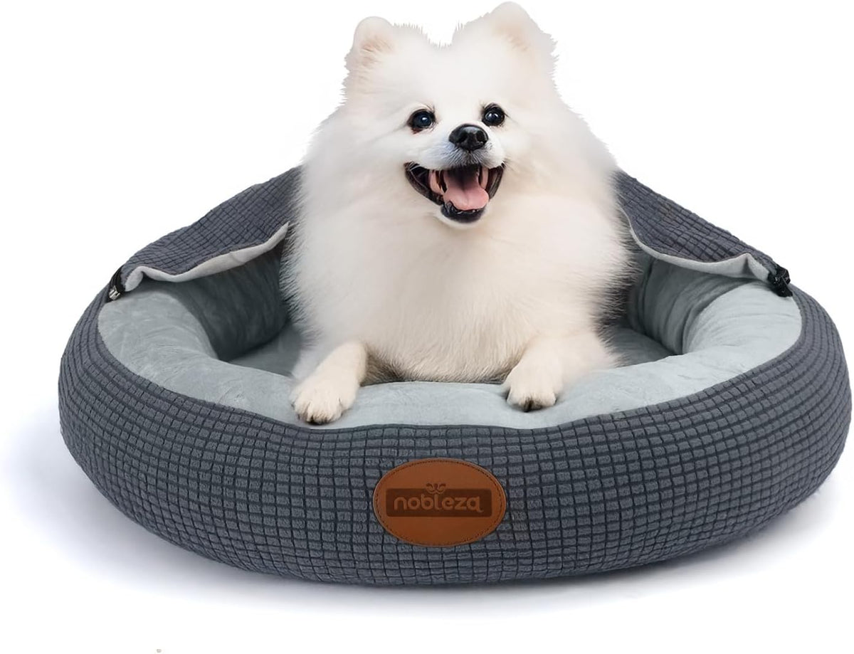 Hondenmand - Hondenkussen - Hondenbed - Grijs - 58 cm - Nobleza