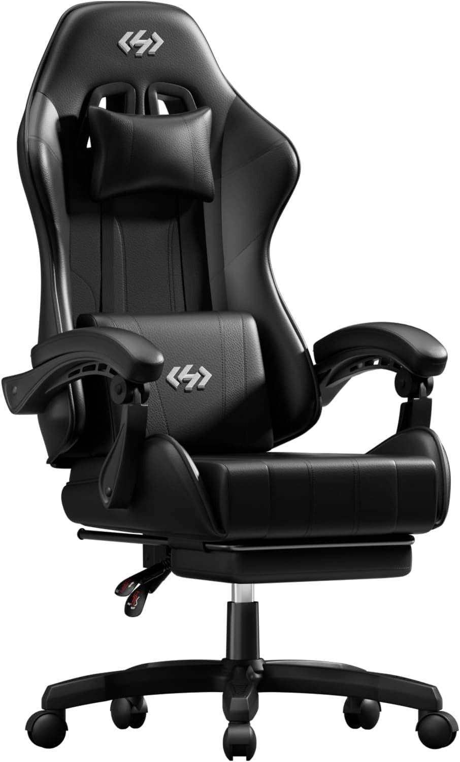 Ergonomische Bureaustoel -  Office Chair - Gamestoel - Volwassenen - Zwart - HLDIRECT