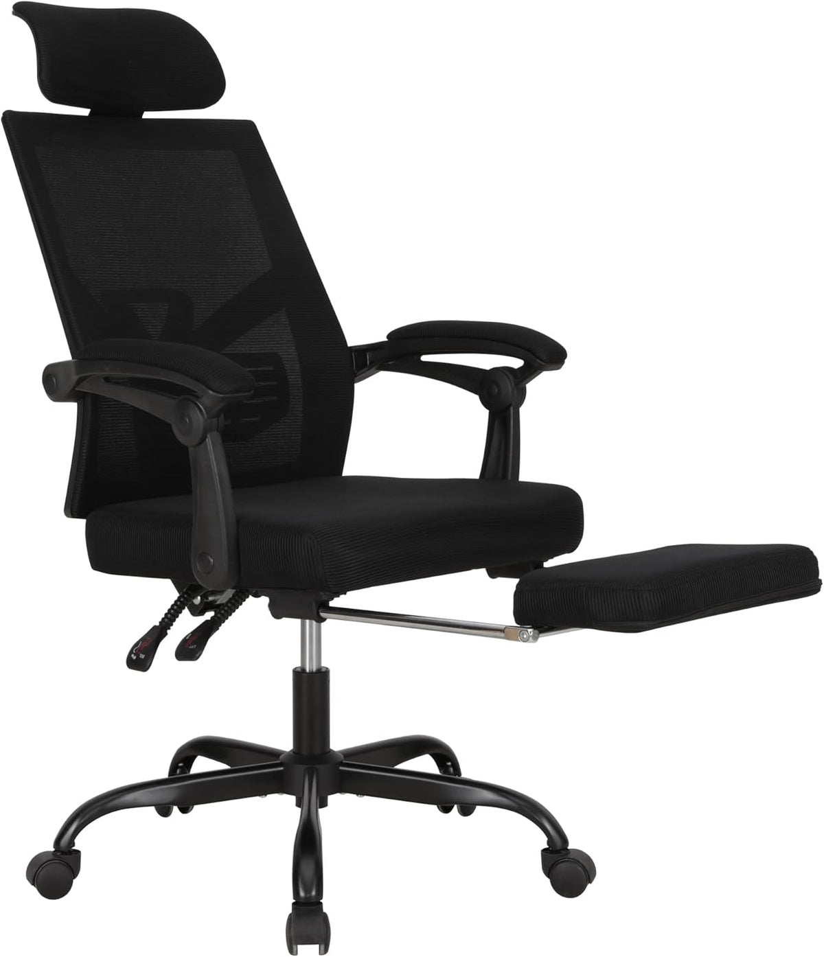 Ergonomische Bureaustoel -  Office Chair - Gamestoel - Volwassenen - Zwart - UEV