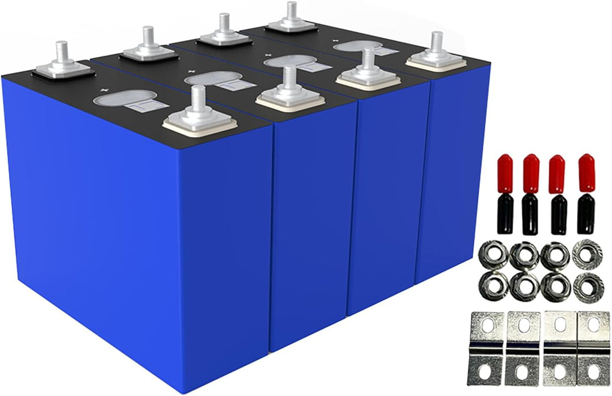 Batterij klasse A - 4 stuks - 3,2V - 100 Ah - Deep Cycle - Lifepo4