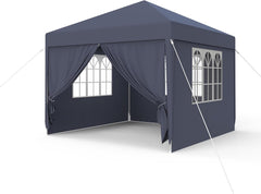 Partytent - 3x3m - Paviljoen - Antraciet - FIVMEN