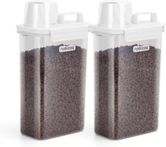Voerton - Voedselcontainer - Voercontainer - 2,5L - Transparant - Nobleza